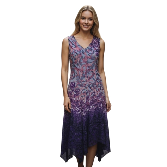 NWT Rabbit Rabbit Rabbit Designs Dress Sz 4 Fitted to Flair - Picture 2 of 13